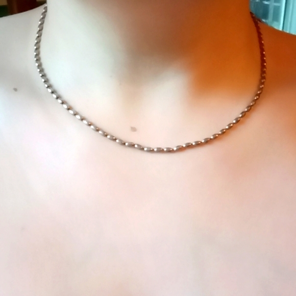 Italy Jewelry - Sterling silver 924 Italy Chain Necklace 16.5"